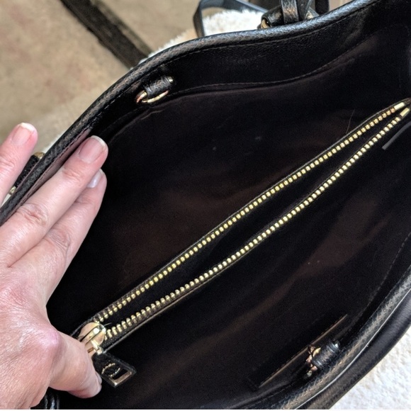 Last chance! Black coach Margot bag - Picture 4 of 5